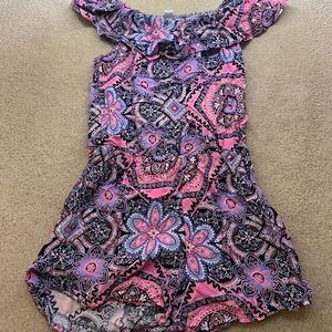 Girls colorful romper